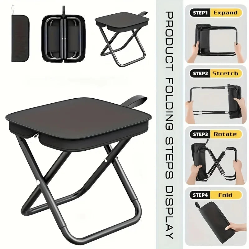 Portable Folding Stool Lightweight Camping Chair