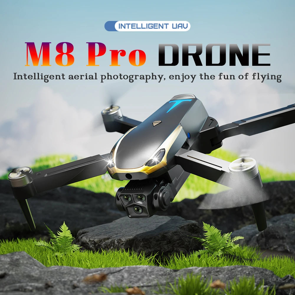 M8 PRO Brushless Motor Drone