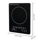 750W Electric Induction Cooker Glass