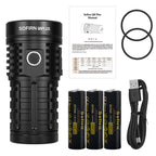 Q8 Plus Super Powerful LED Flashlight