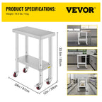 Stainless Steel Kitchen Worktable