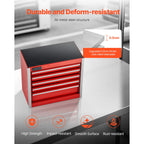 5-Drawer 8.6in Metal Tool Box