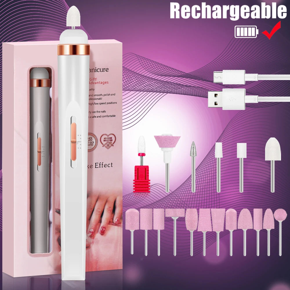 5 in 1 Electric Nail Polish Drill Machine