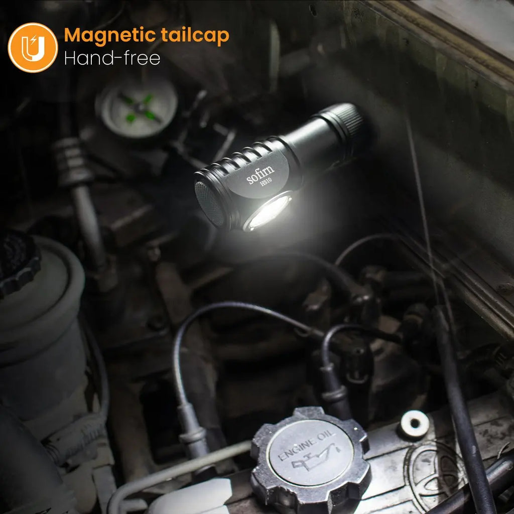 HS10 USB C Rechargeable Mini 16340 Headlamp