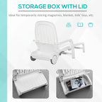 Folding Chaise Lounge, Storage