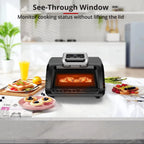 Indoor Grill Air Fryer Combo