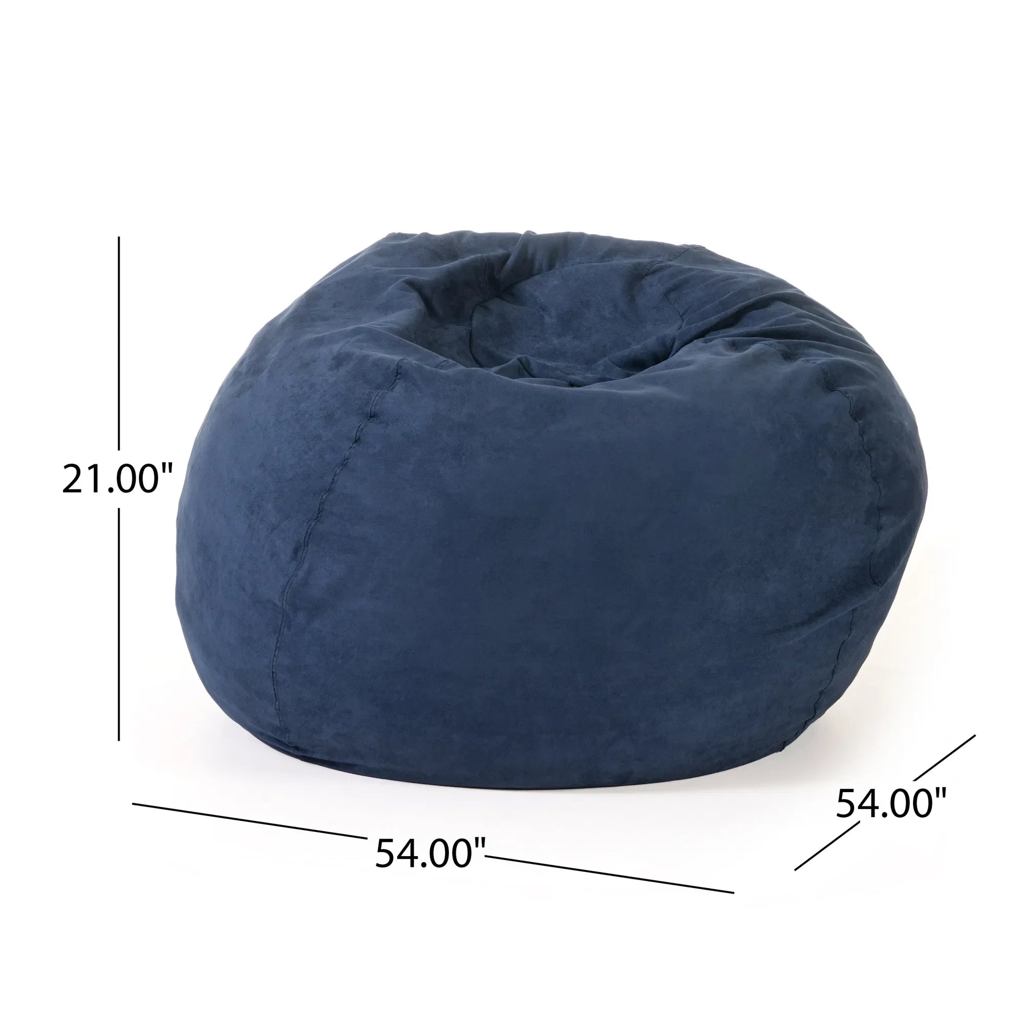 High-Density Shredded Foam Bean Bag Chair