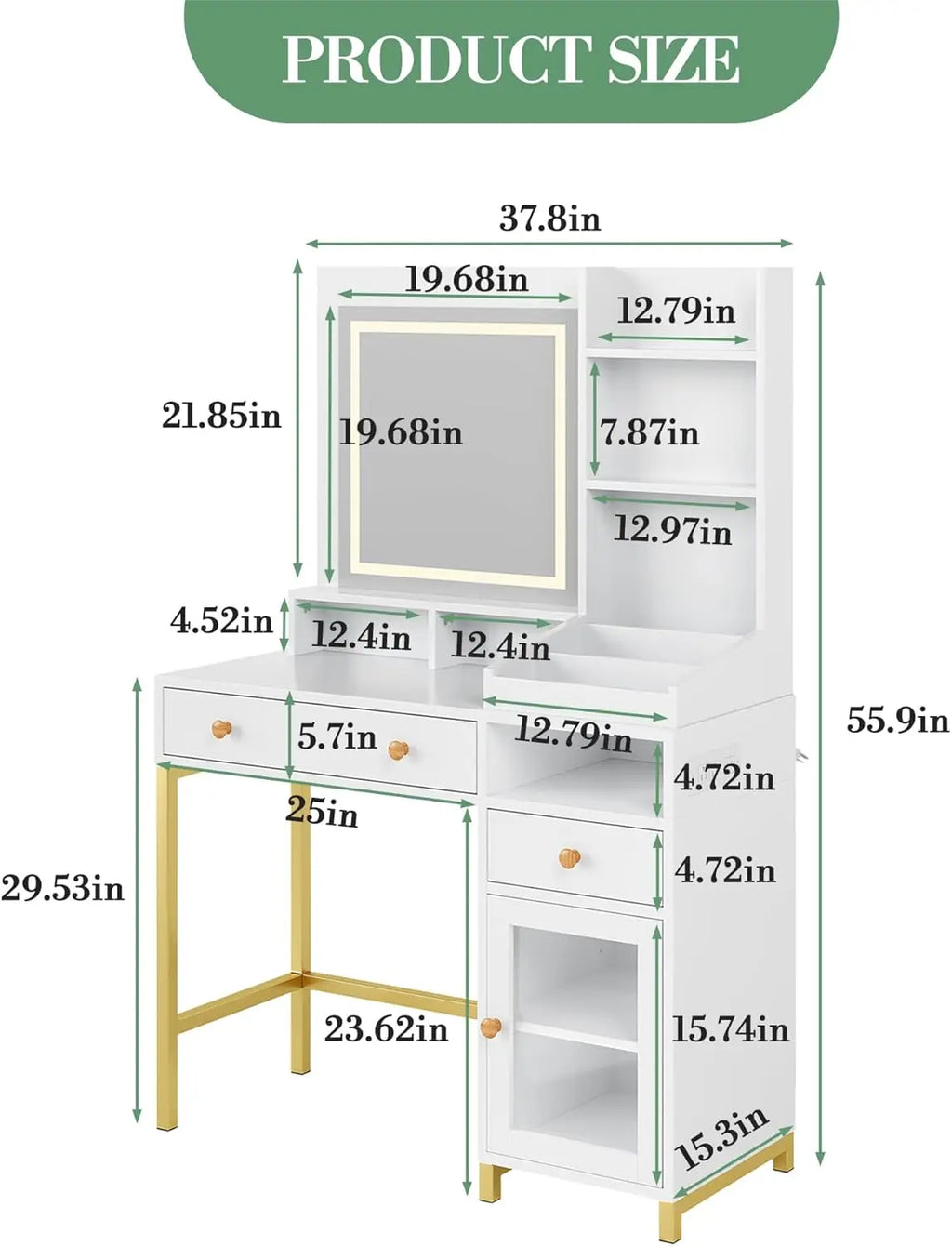 Mirror Dressing Table