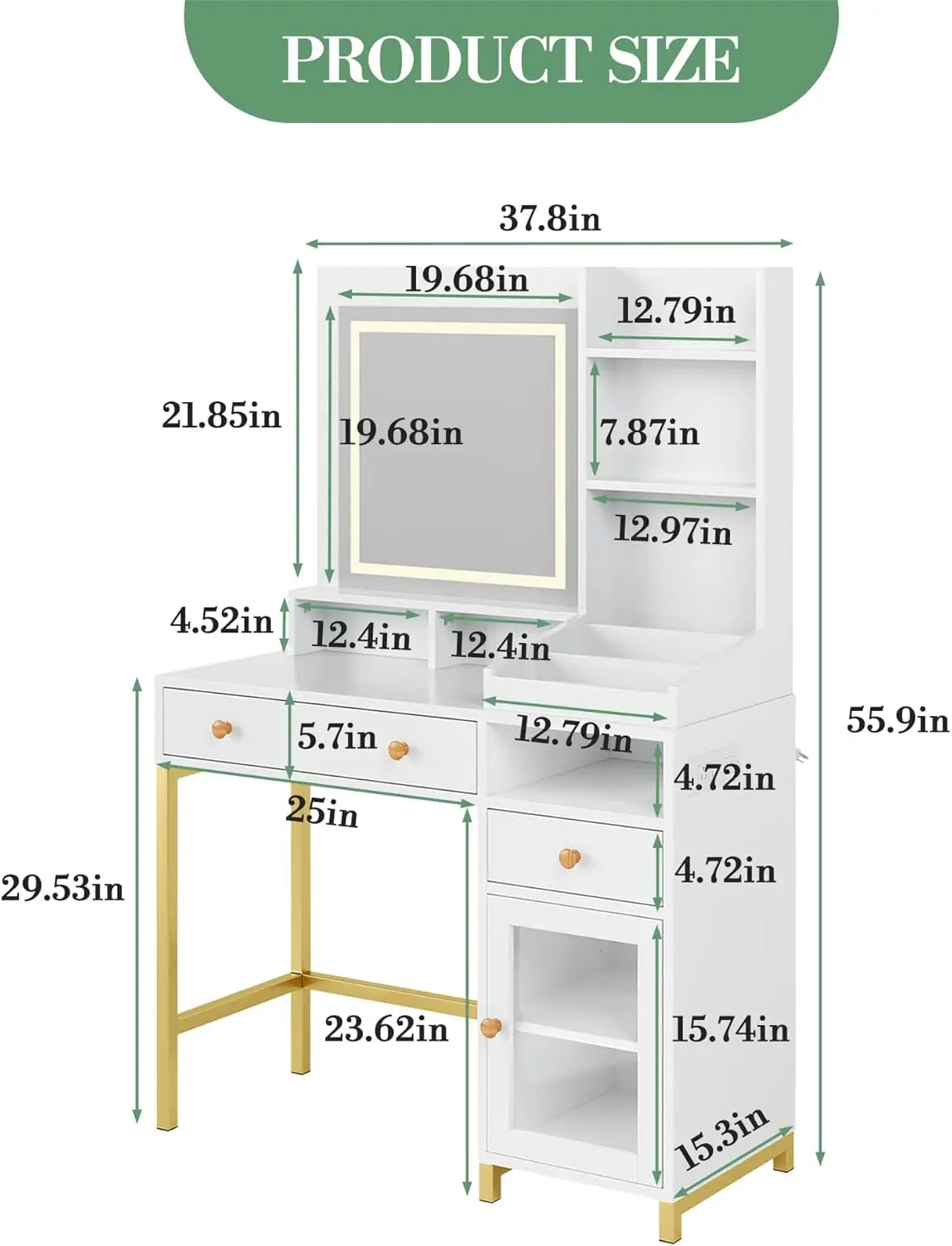 Mirror Dressing Table