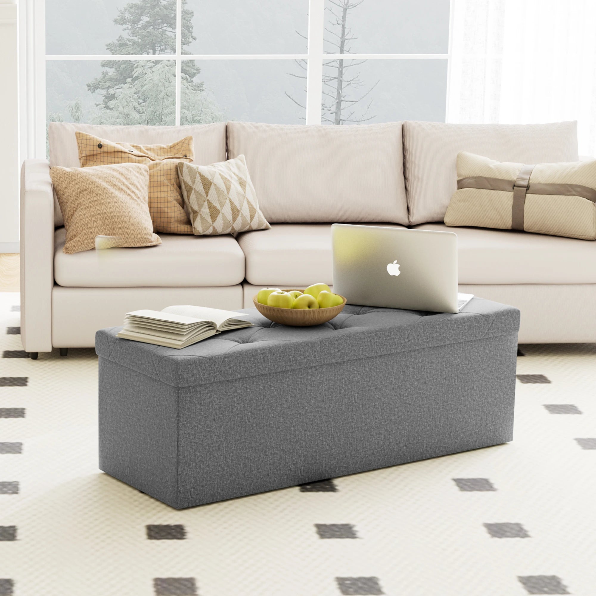 Storage Ottoman Bench
