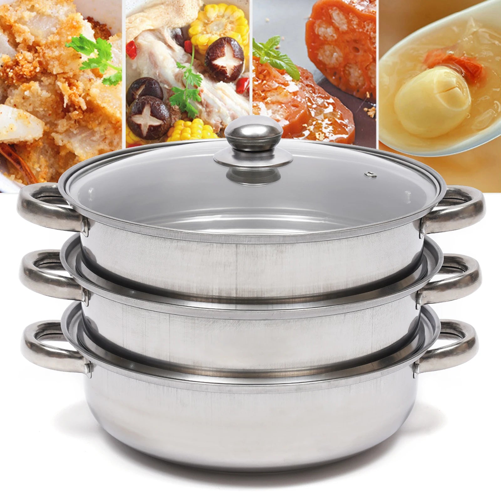 Multi-Function 3 Tier Cook Pots