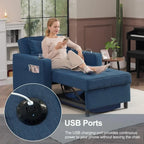 3-in-1 convertible chair bed