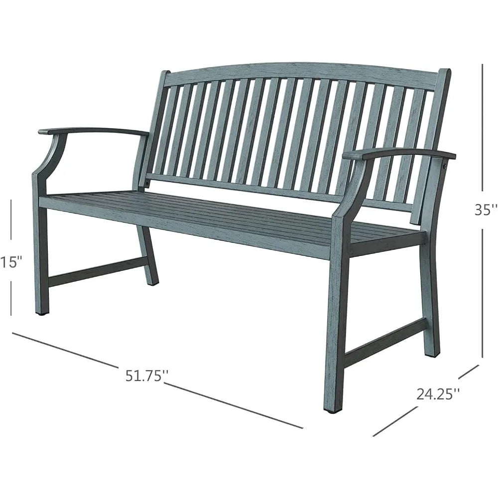 Grand patio 52 Farmhouse Outdoor Bench