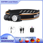 HS10 USB C Rechargeable Mini 16340 Headlamp