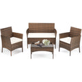 JHK 4 Piece Outdoor Patio Furniture Set
