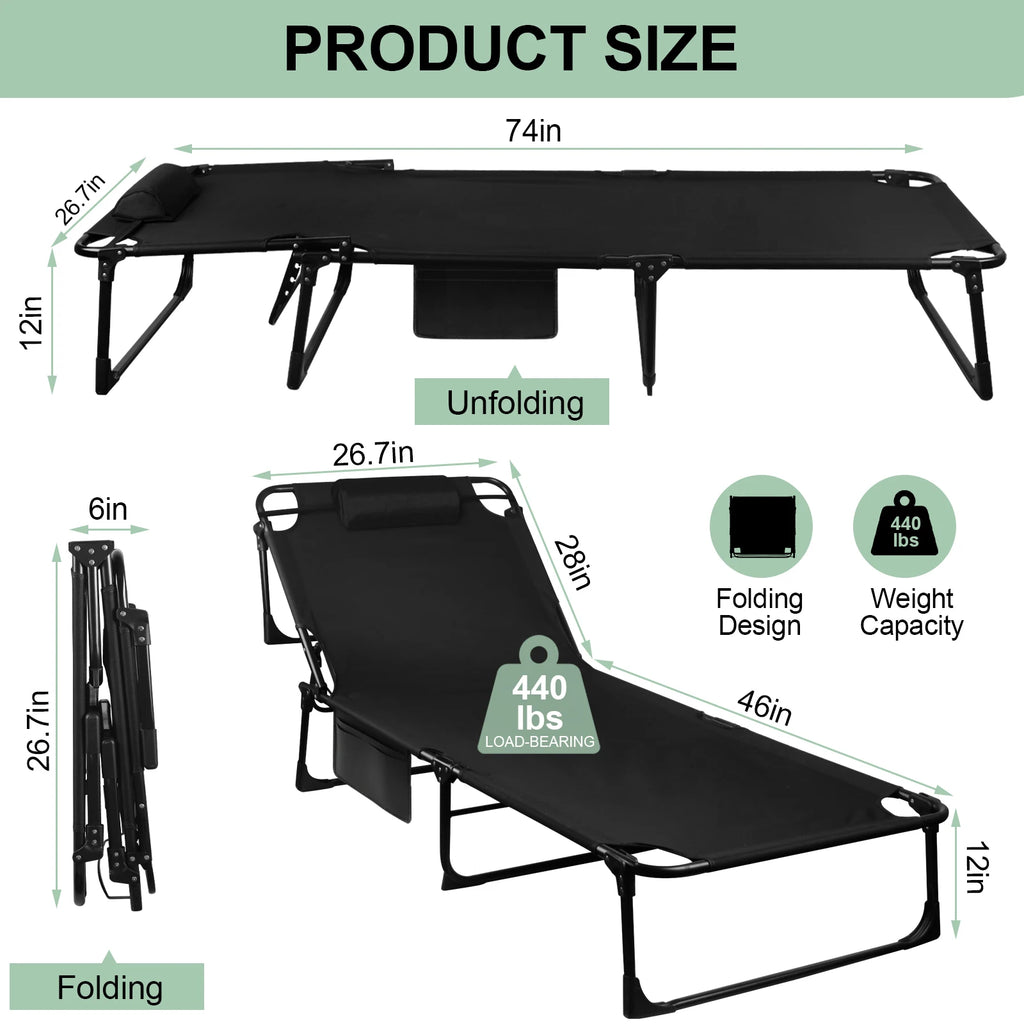 Portable Folding Camping Cot