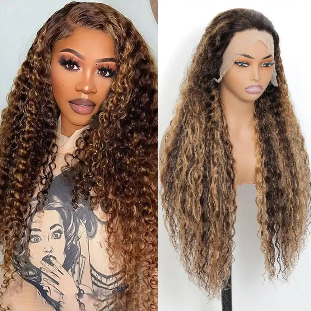 Highlight Ombre Lace Front Wig