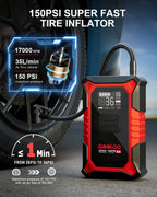 Jump Starter with Air Compressor