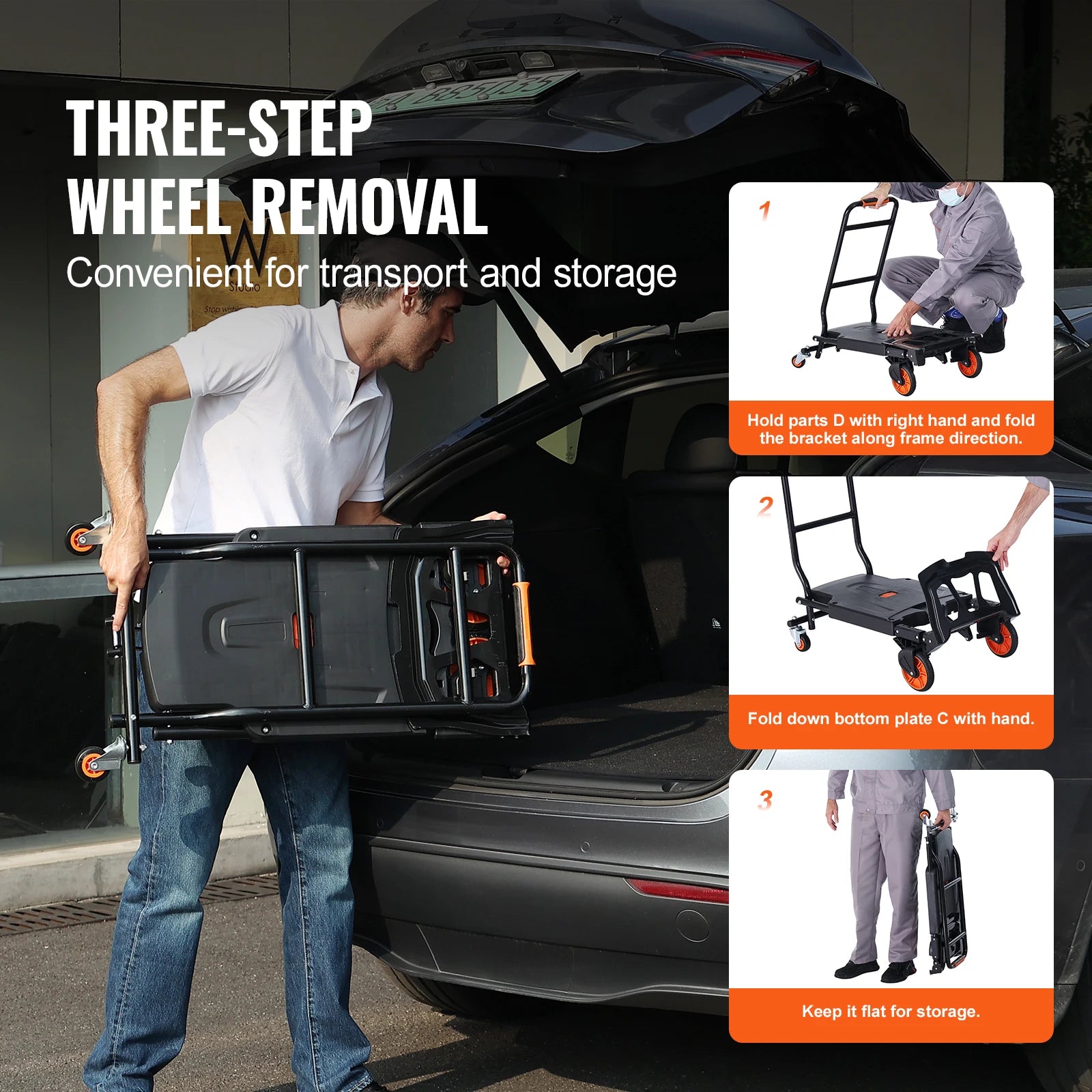 300 lbs Folding Hand Truck
