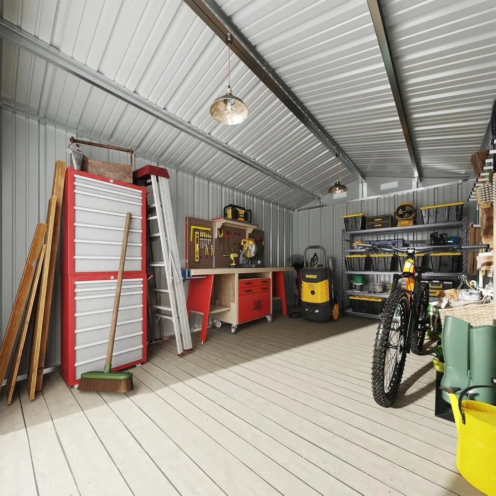 Aoxun 10x12ft Outdoor Storage Shed