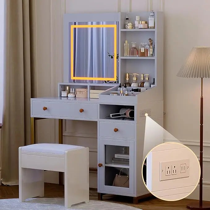 Mirror Dressing Table
