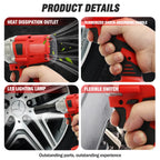 Cordless Electric Impact Wrench Set