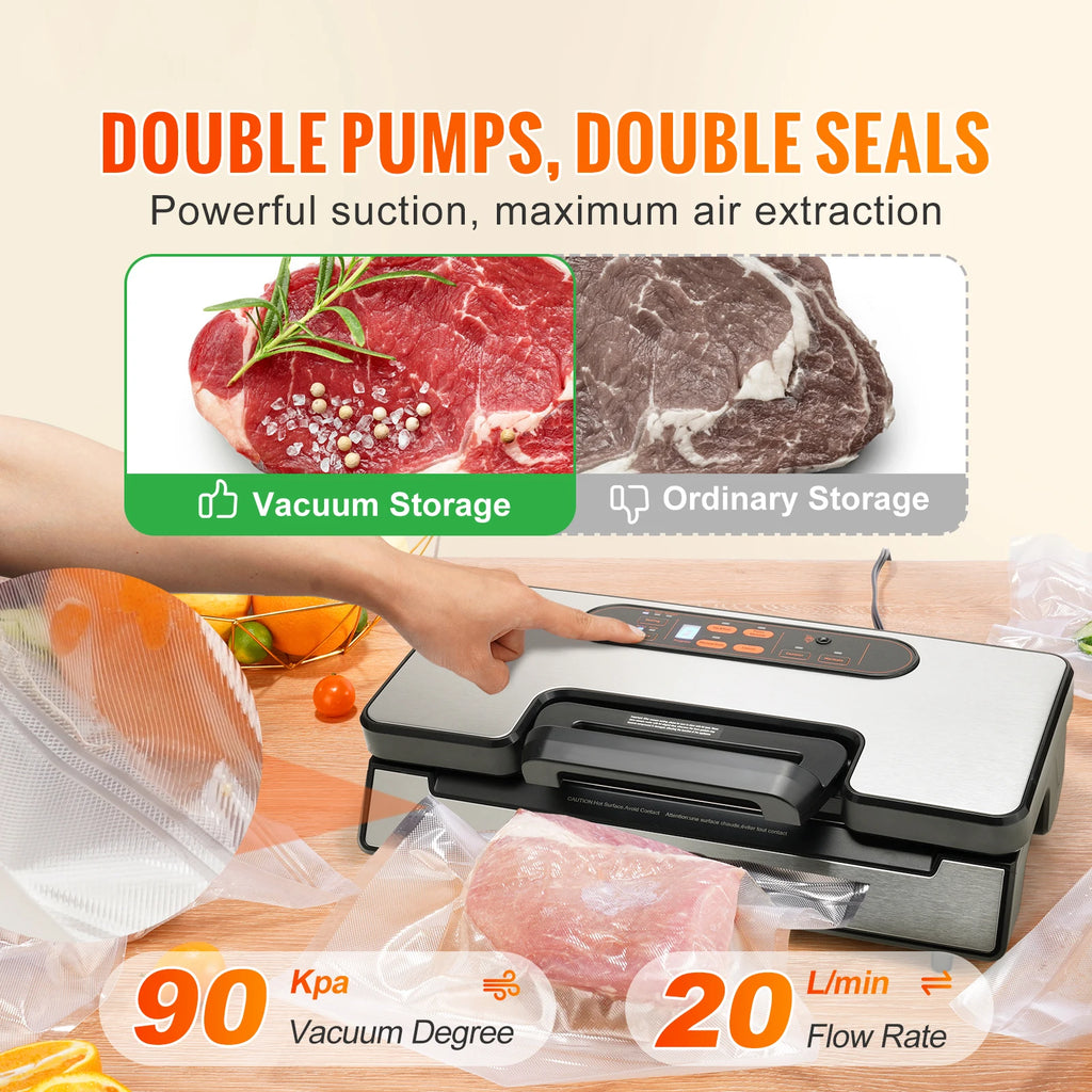 Vacuum Sealer Food Packaging Machine
