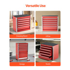 5-Drawer 8.6in Metal Tool Box