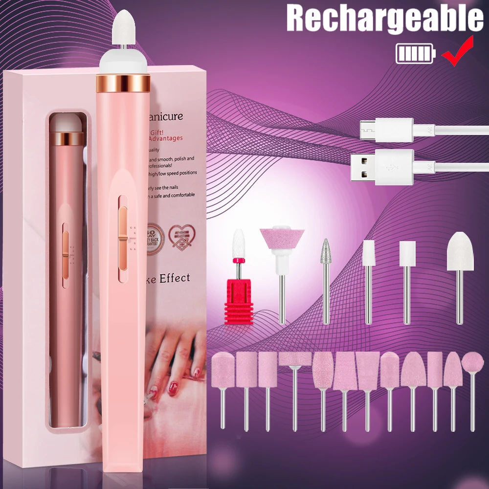 5 in 1 Electric Nail Polish Drill Machine