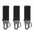 3Pcs Tactical Carabiner Outdoor EDC Keychain