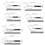 15pcs Chef Knife Set