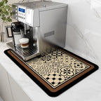 Coffee Machine Mat Rubber Backing