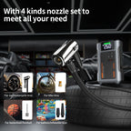 Portable Car Jump Starter With Air Compressor