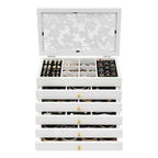6 Layers Wooden Jewelry Boxes
