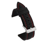 Soft Silicone Rubber Watch Strap 20mm 22mm 24mm Men Women Sport Waterproof Breathable Wrist Band Quick Release Bracelet  Watch