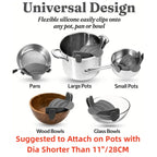 1PC Kitchen Utensil for Pots Pans & Bowls