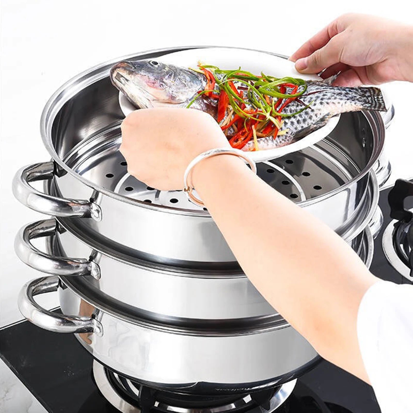Multi-Function 3 Tier Cook Pots