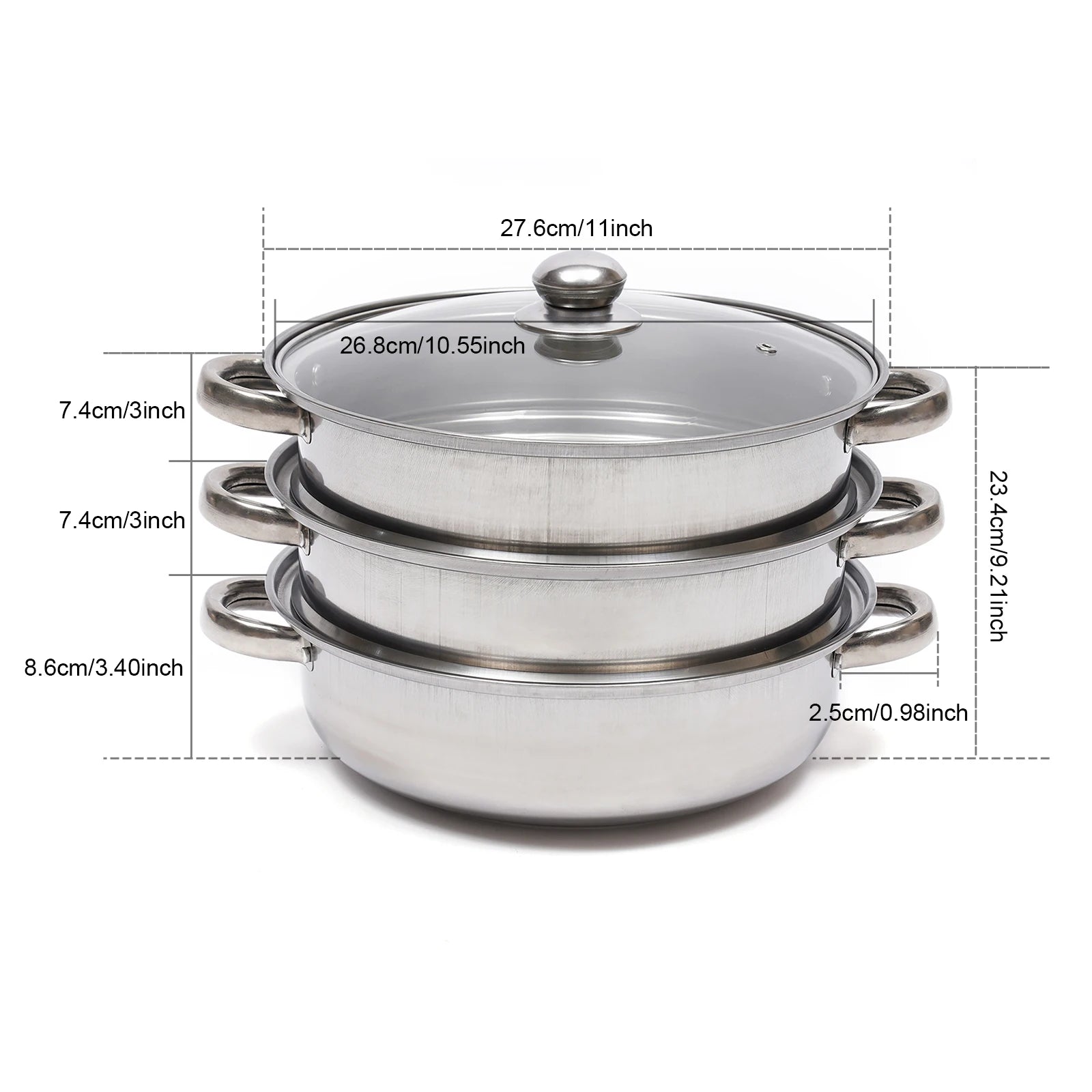 Multi-Function 3 Tier Cook Pots