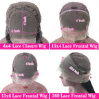 Chocolate Brown 13x6 HD Lace Frontal Wig