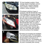 800ML Car Headlight Restoration