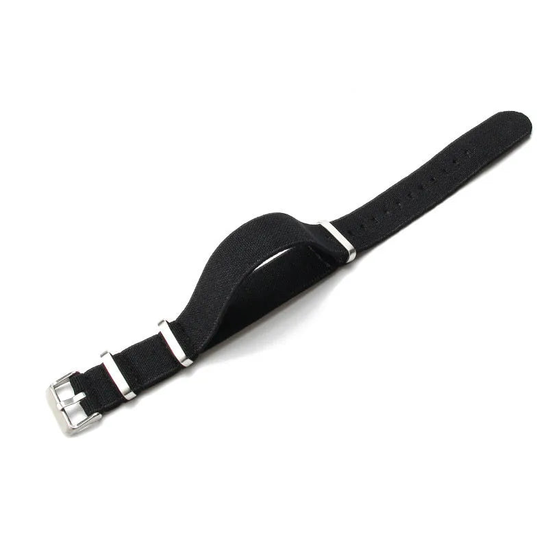Elastic woven nato watch strap Nylon