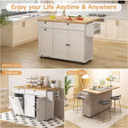 60" Mobile Kitchen Island