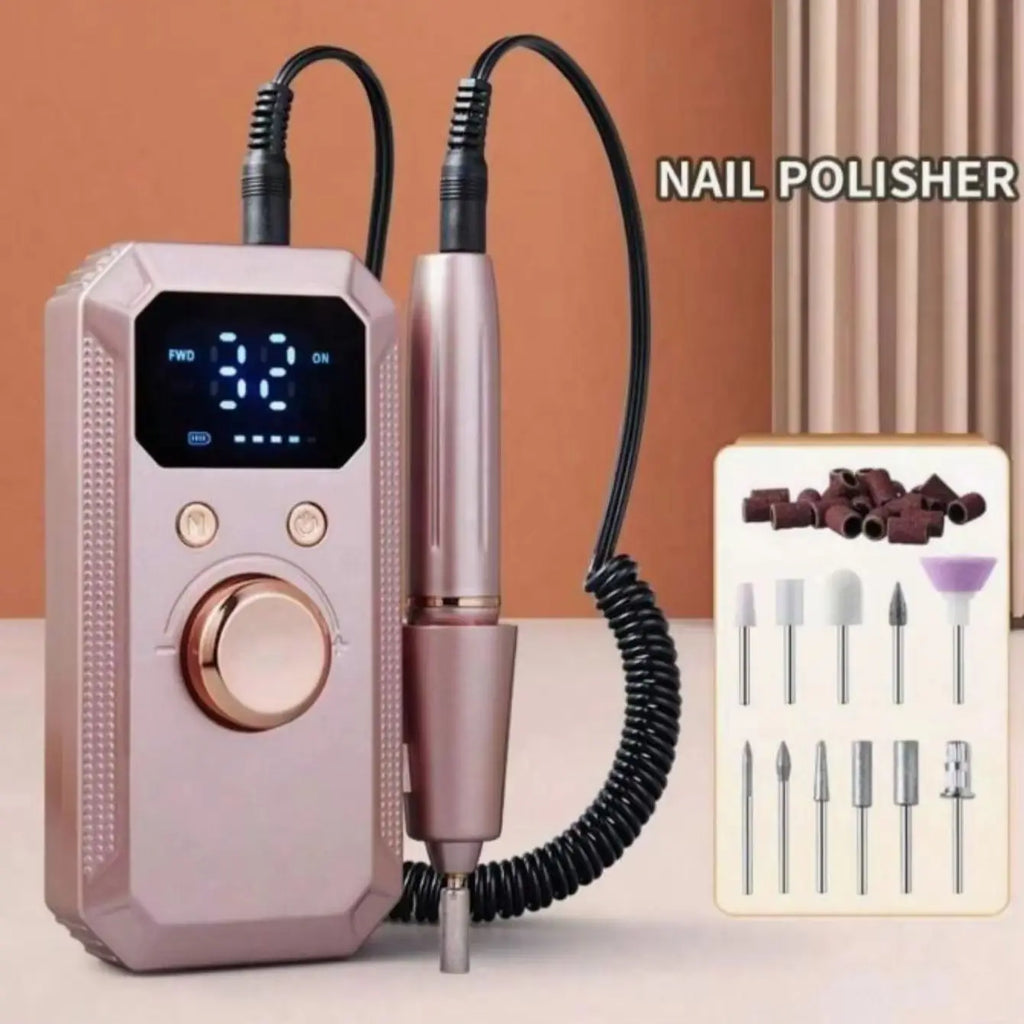 Professional Cordless Rechargeable Electric Nail Drill