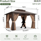 10x12 ft. Outdoor Poly Pavilion