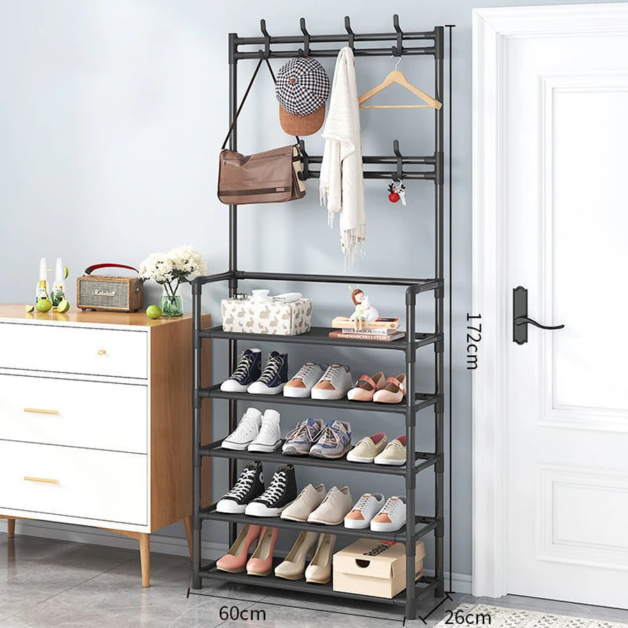 Hat rack, 5-layer multifunctional