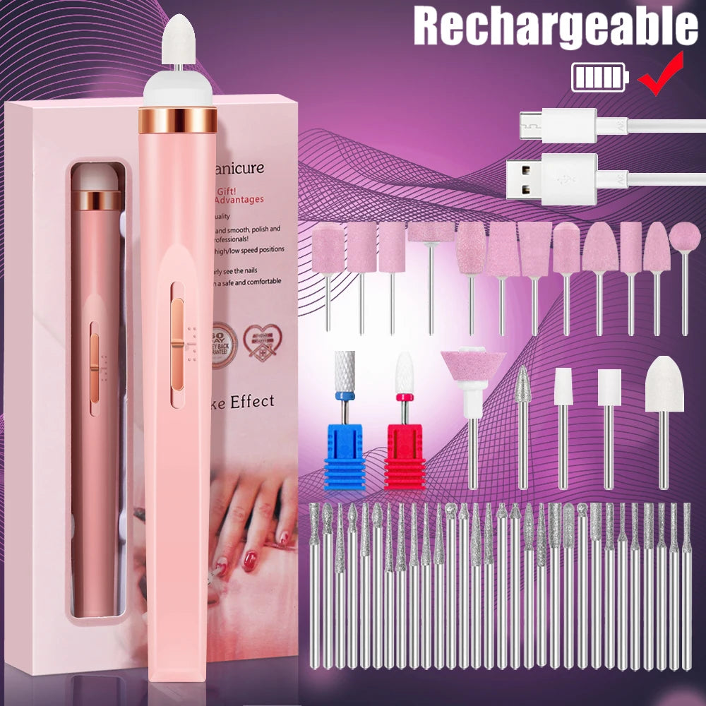 5 in 1 Electric Nail Polish Drill Machine
