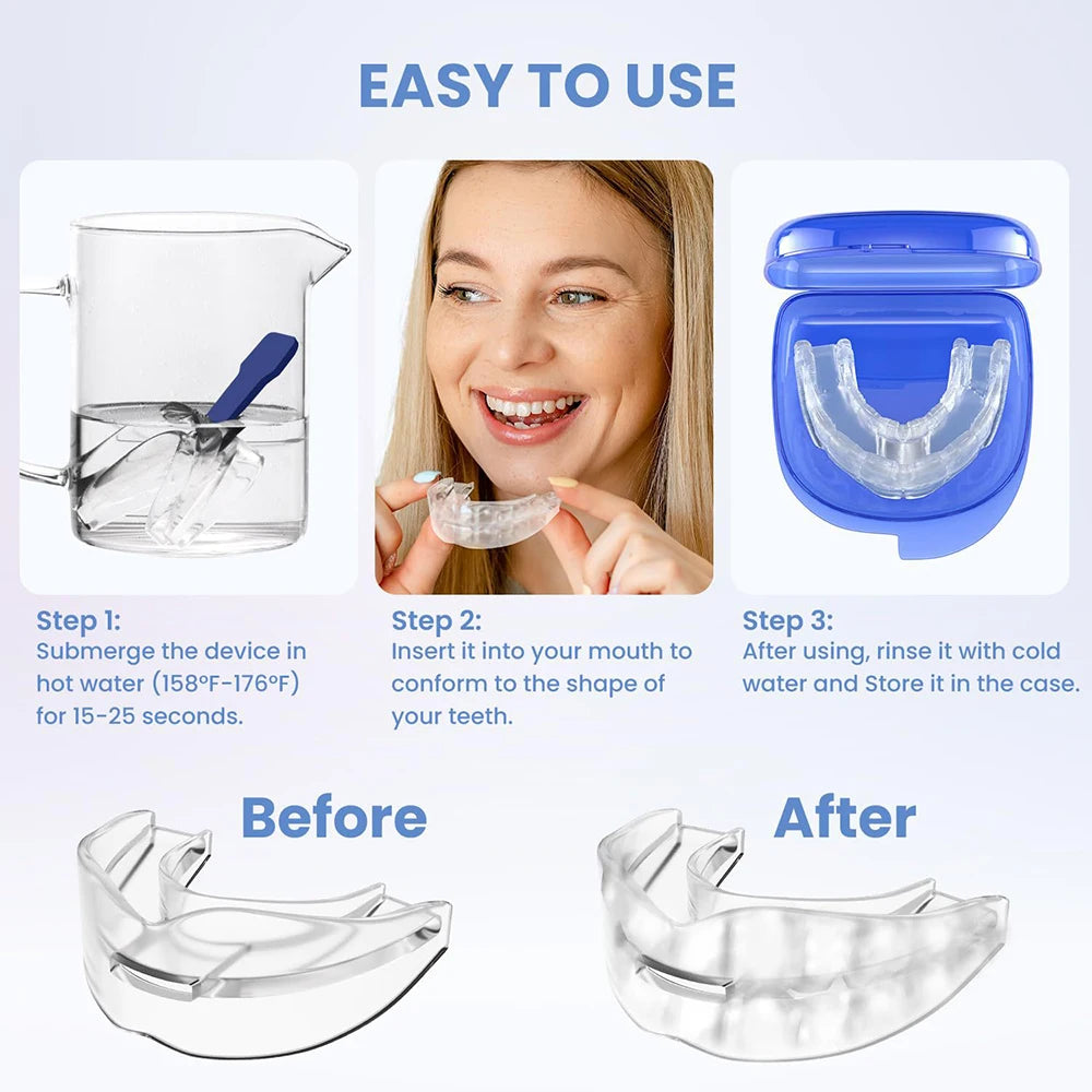 Teeth Bruxism Sleeping Apnea Guard Anti Snoring