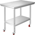 Stainless Steel Kitchen Worktable