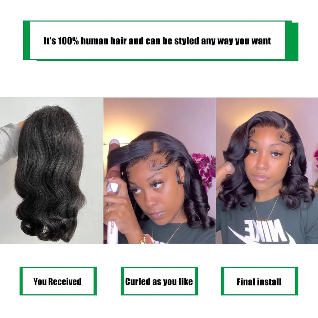 250% Body Wave HD Lace Frontal Wig