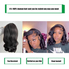 250% Body Wave HD Lace Frontal Wig